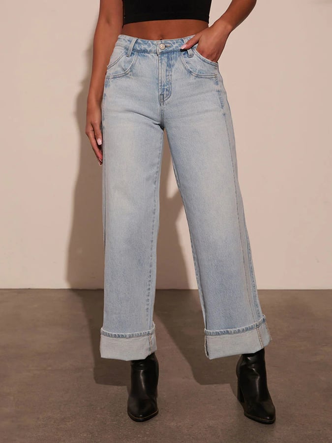 Women's Vintage Casual Jeans