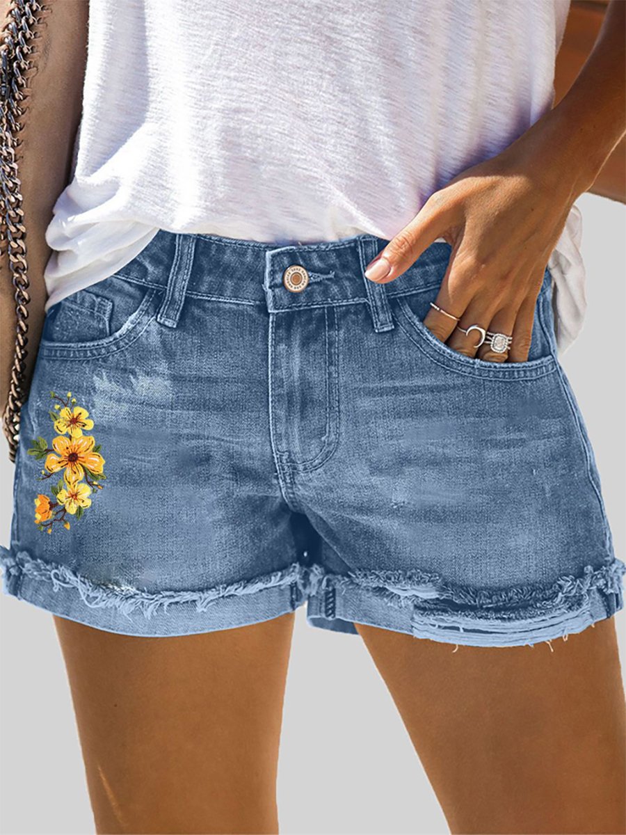 Women's Casual Denim Shorts