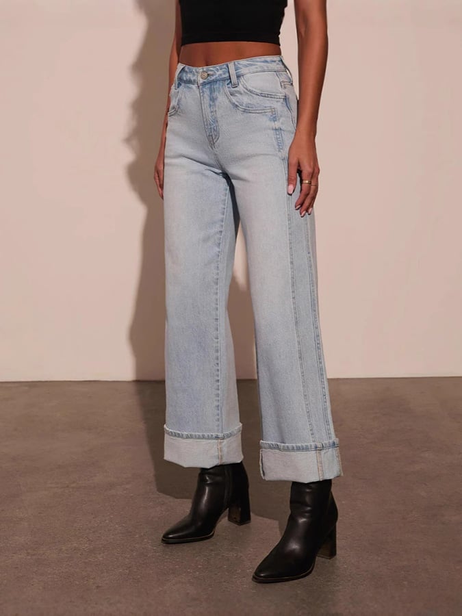 Women's Vintage Casual Jeans