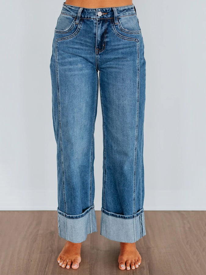 Women's Vintage Casual Jeans
