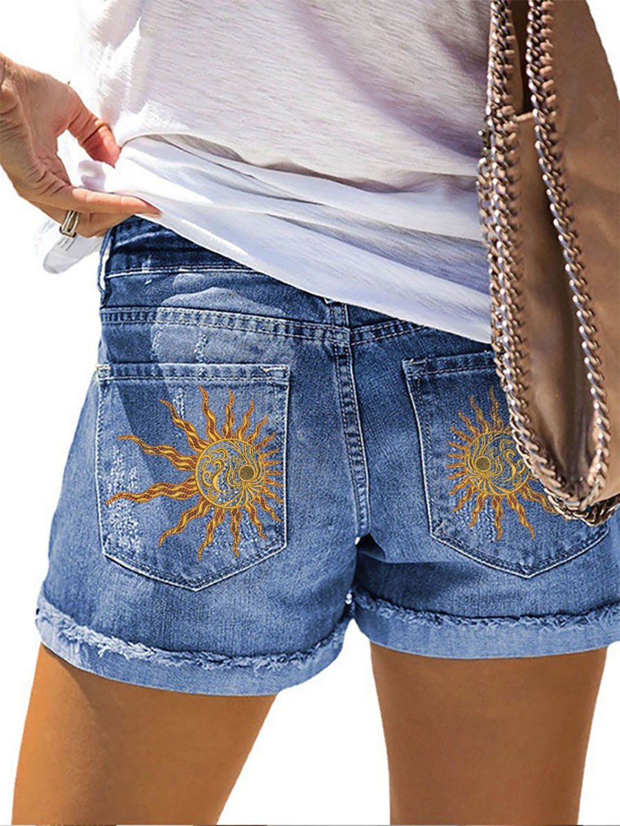 Women's Casual Denim Shorts