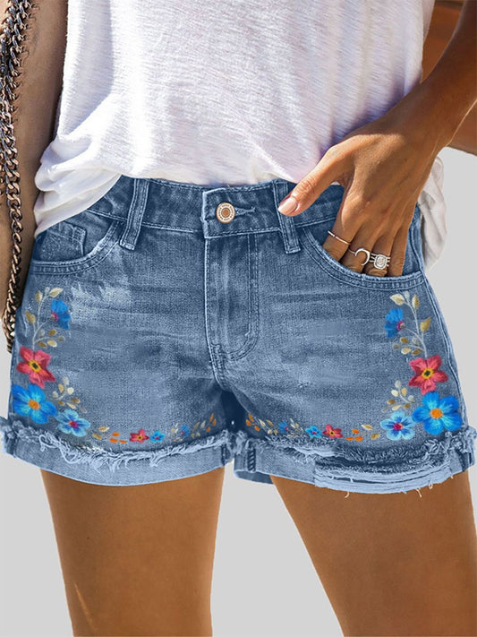 Women's Casual Denim Shorts