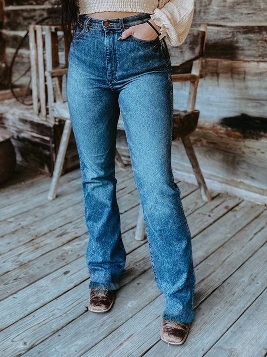 Western-Inspired Casual Denim Jeans